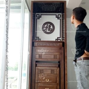 Bàn thờ đẹp đơn giản BTD - 81 2 Ban Tho Chung Cu Tiet Kiem Dien Tich