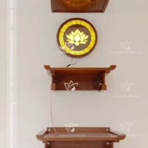 Bàn thờ treo 2 tầng