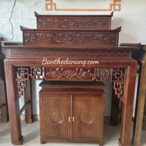 Bàn thờ Tam cấp mẫu triện sen