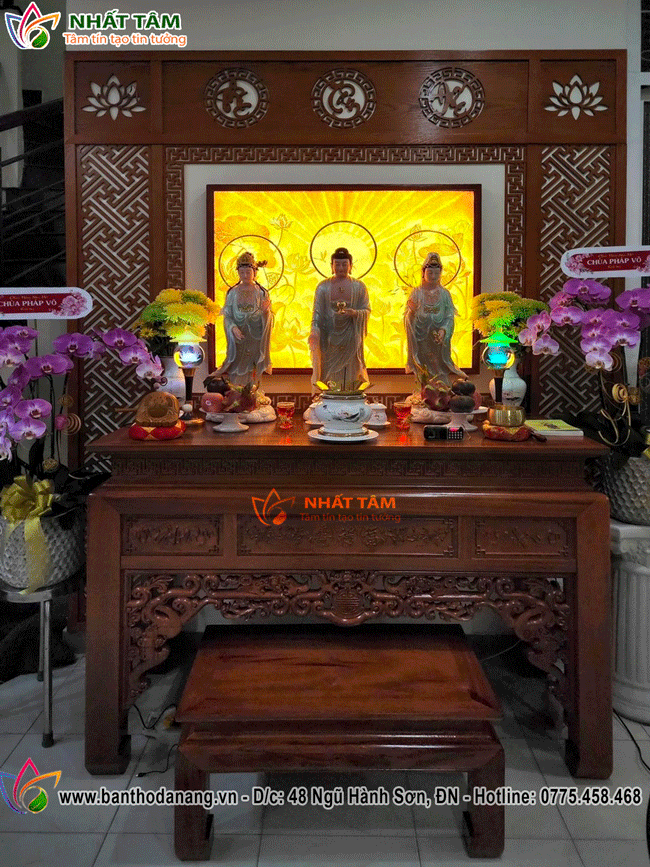 Bàn Thờ Phật: Tây Phương Tam Thánh