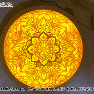 Tranh Truc Chi Mandala Mau Dep