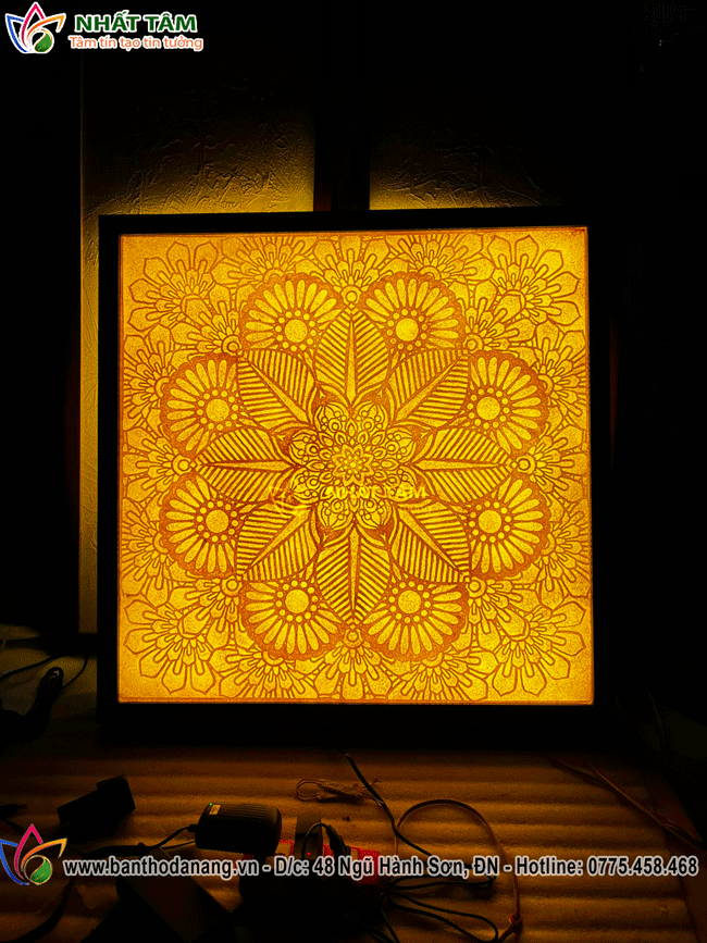 Tranh Truc Chi Mandala Vuong