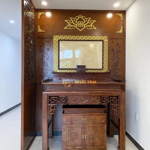 Hoàn Thiện Thi Công Lắp Đặt Phòng Thờ Cho Gia Đình Anh Phát - Đà Nẵng