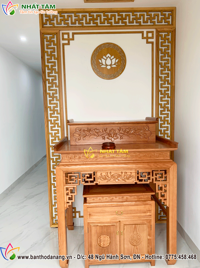 Hoàn Thiện Thi Công Bàn Thờ Đứng Tại Hòa Vang - Đà Nẵng 3 Ban Tho Dung 3